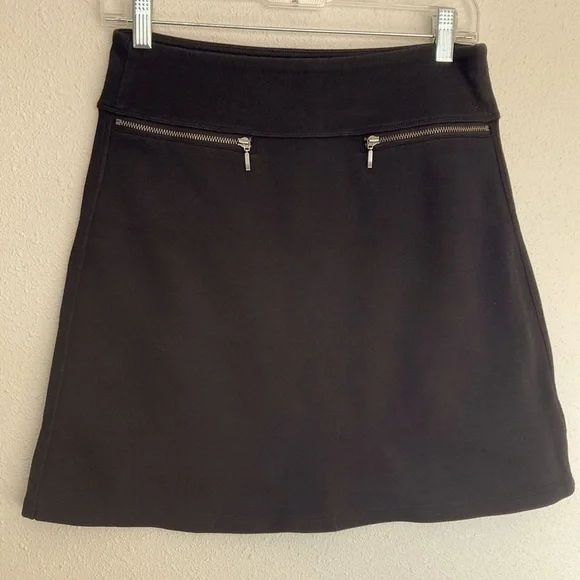 Athleta casual A-line black skirt Size XS - Picture 2 of 7